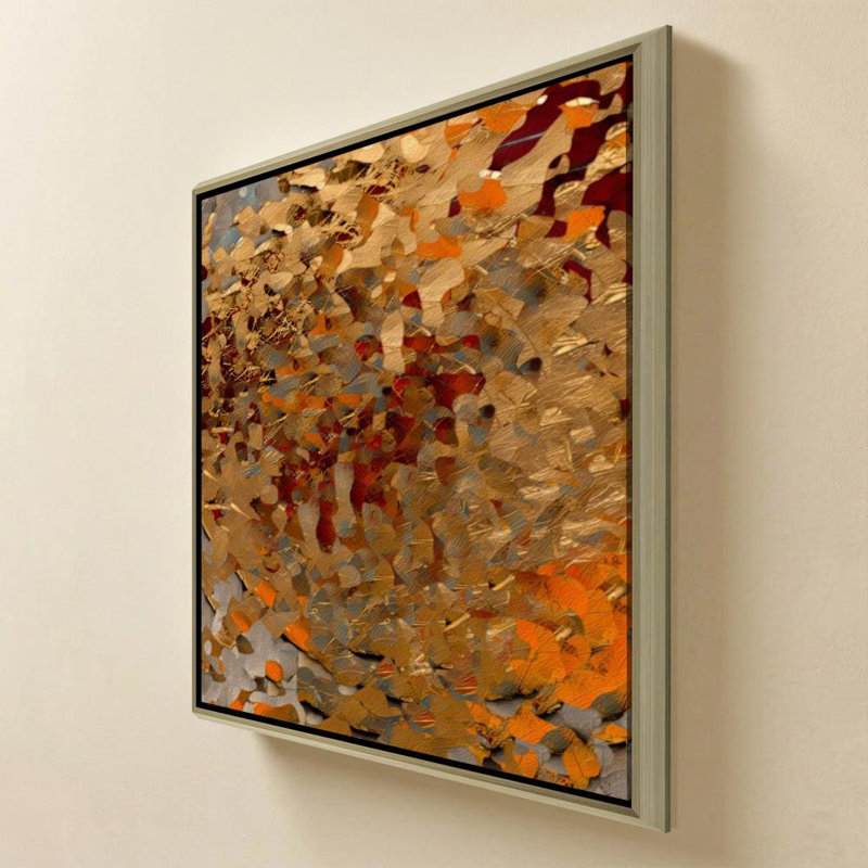 «Psalm 34:18 Close to the Broken» par Mark Lawrence - impression sur toile, 24" H x 24" W, Champagne