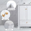 Ensemble de meuble-lavabo 48 po avec lavabo en céramique-697432750