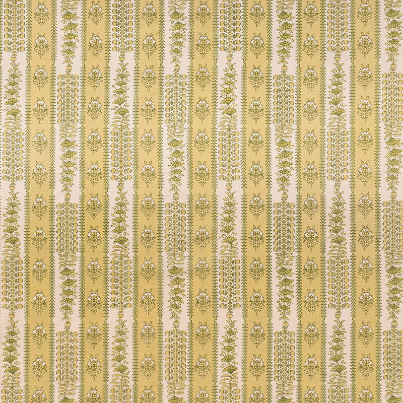 Provence Avignon Handmade Floral Tablecloth, 86" L x 59" W, Pistache