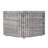  Emilion 16 in. W Square Marble Low Bunching Table