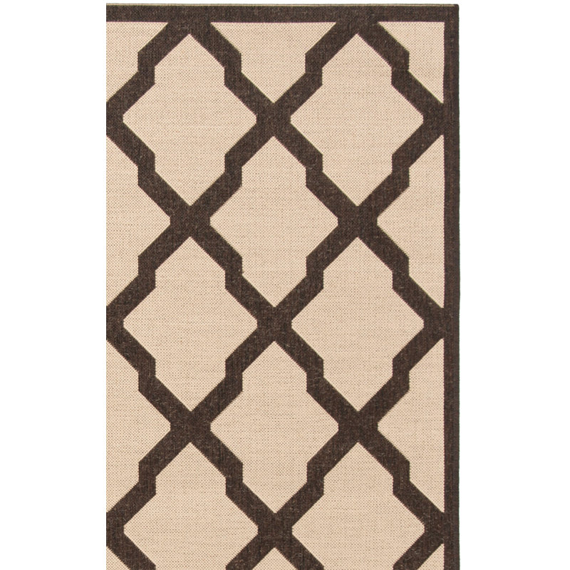 Adler Performance Geometric Indoor/Outdoor Area Rug, Rectangle 8'6" x 12'