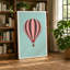Hot Air Balloon Dream Minimalist - Wrapped Canvas-571730039-571730041