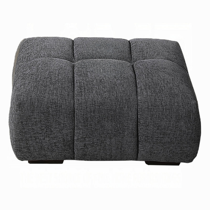 Tabouret de pieds rectangulaire avec repose-pieds Nowa