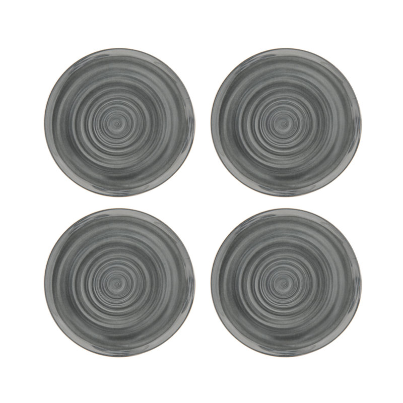 Whisk Melamine Dinner Plate Set Of 4