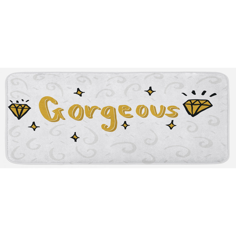 Tapis de cuisine Hello Gorgeous