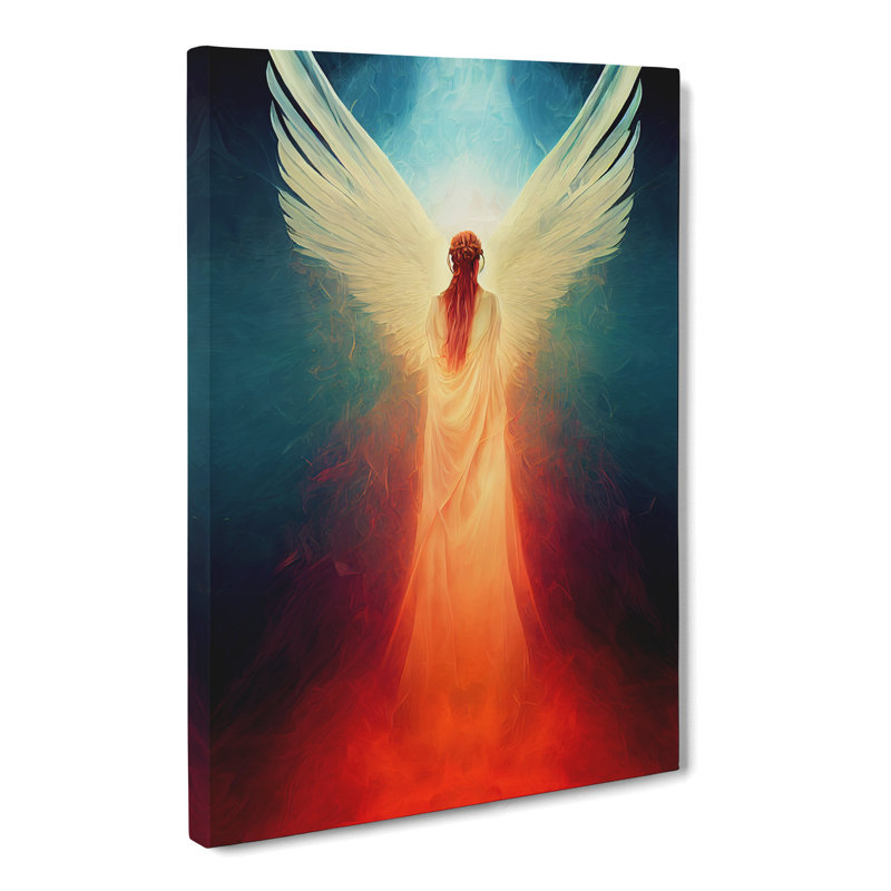 Angel Digital - Wrapped Canvas Print, 50cm H x 35cm W x 3cm D