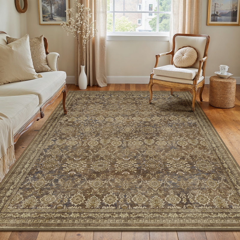 Elyria Performance Oriental Area Rug, Rectangle 5' x 7'