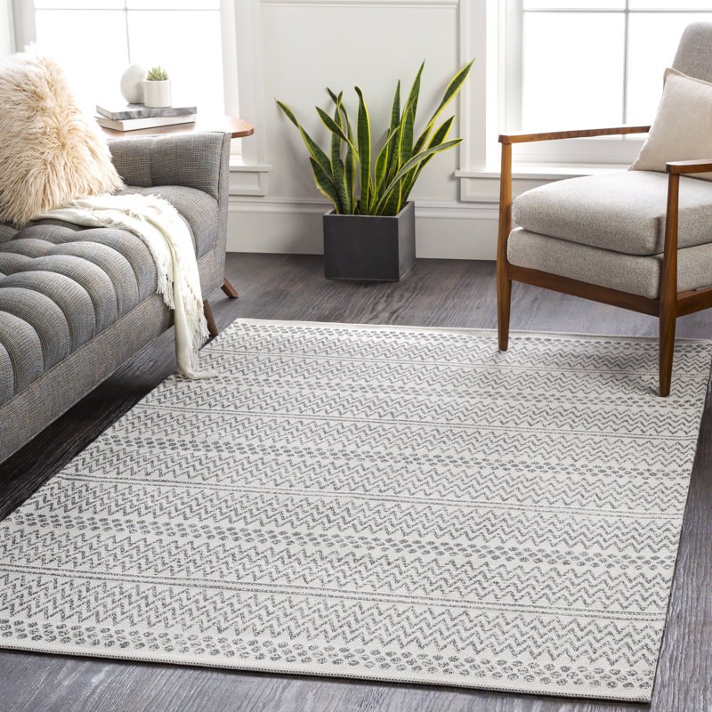 Capen Cotton Southwestern Indoor Rug, Rectangle 2'2" x 3'9"