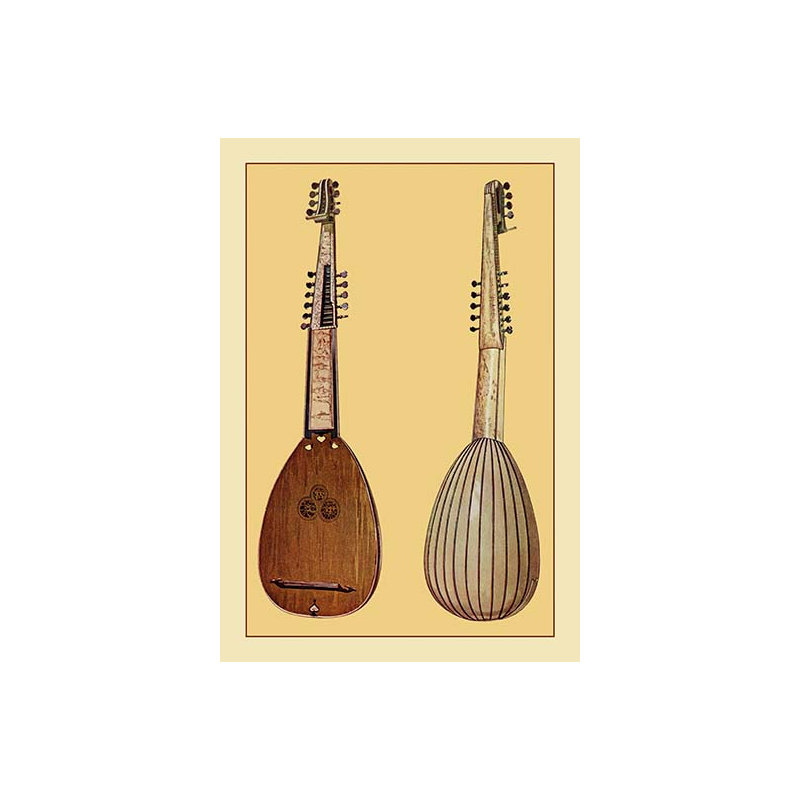 « theorbo » par theodore thomas, impression
