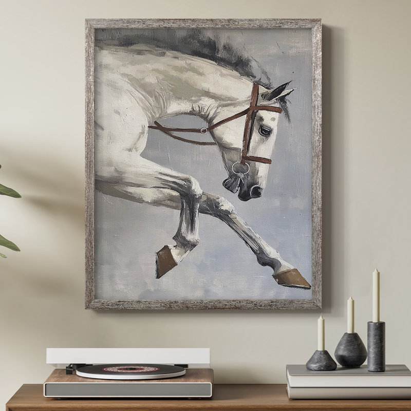 ANIMALS Series CCCCXXIV, reproduction encadrée - bois massif, H 11 po x l 9 po