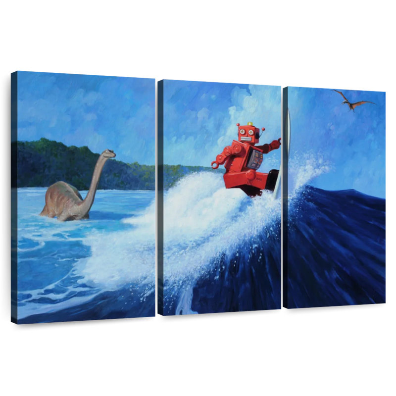 Surfer Joe, 28" H x 45" W