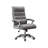 Modern Minimalist Leather & Iron Office Chair