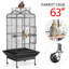 Cage à oiseaux de 63 po avec roues Victorian