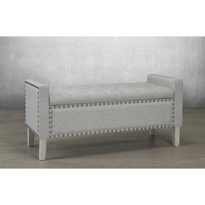 Banc en faux cuir storage Niles