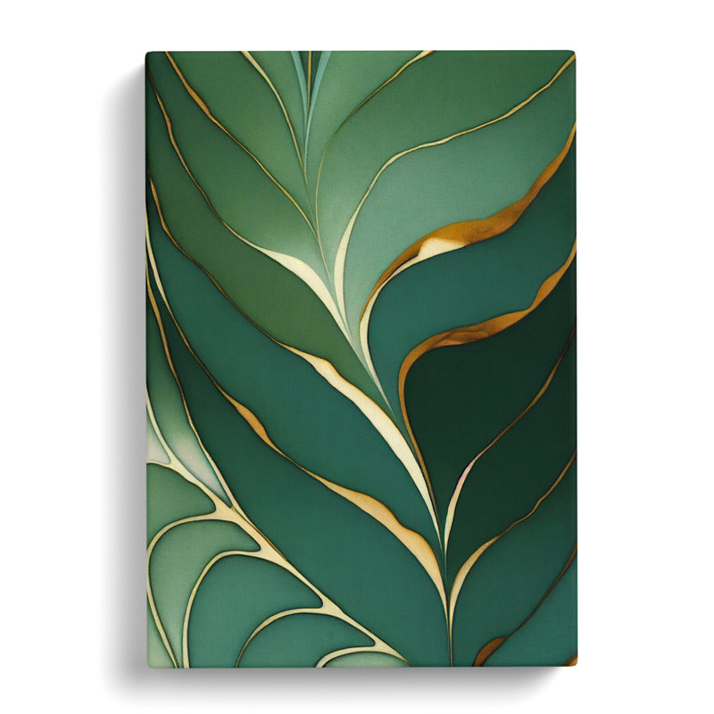 Ludovica Plant Leaf Vol.2 - Wrapped Canvas, 50cm H x 35cm W x 3cm D