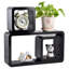 3 Piece Plastic / Acrylic Accent Shelf