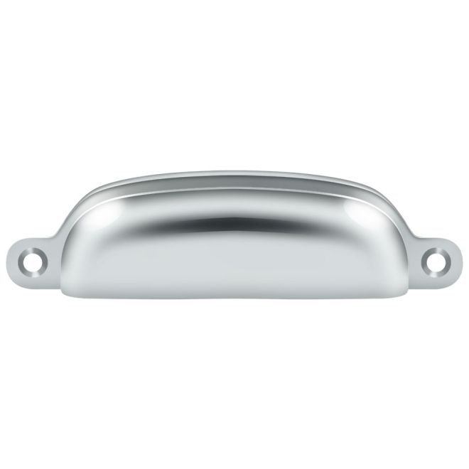 1 Center to Center Bar Pull, Polished Chrome