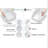 4-Pack Heavy-Duty Plastic Folding Wardrobe Shelves, Stackable Wardrobe Organizer Basket