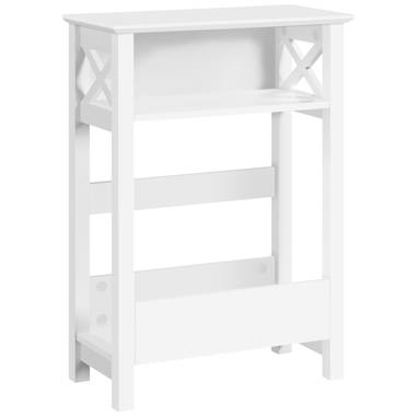 Latitude Run® 4 Tier Kids Small Bookshelf 3 Shelf, Book Organizer Storage  Open Shelf Rack, Display Shelves For Bedroom Living Room Bathroom Office,  White