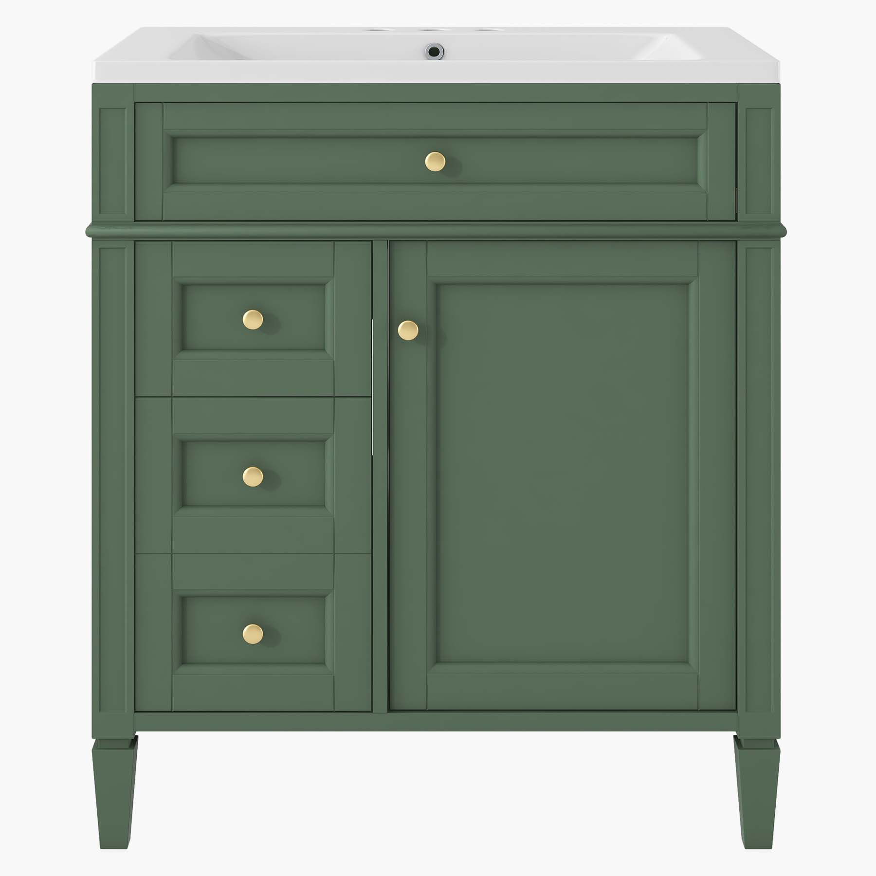Beyong 30" W x 18" D x 33" H Single Bathroom Vanity | Wayfair