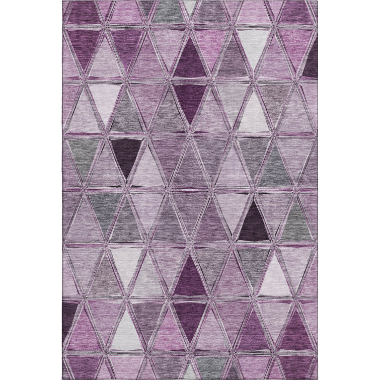 Premium Machine Washable Prisco Merlot Rug