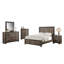Table de chevet 1Pc Table de chevet 2 tiroirs