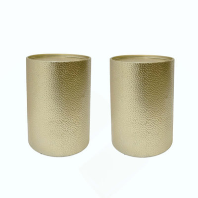 METAL SIDE TABLE