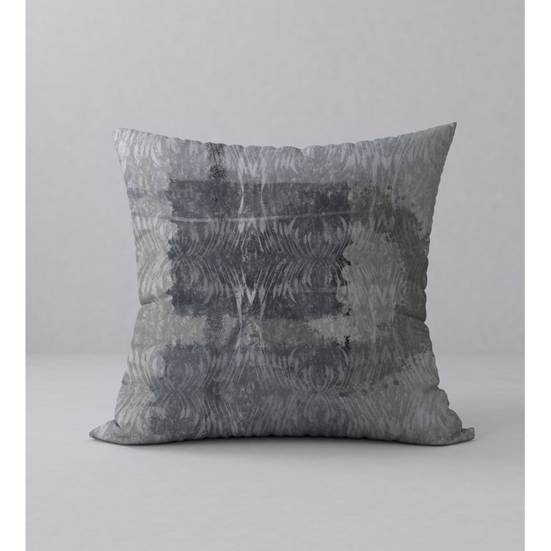 Abstract Reversible Throw Pillow, 20" x 20"