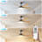 Ceiling Fans With Lights And Remote Control, 6 Speeds, Reversible Dc Motor, Quick-fit System, Dimmable Led For Bedroom Living Room Indoor Outdoor-717232233-717232238