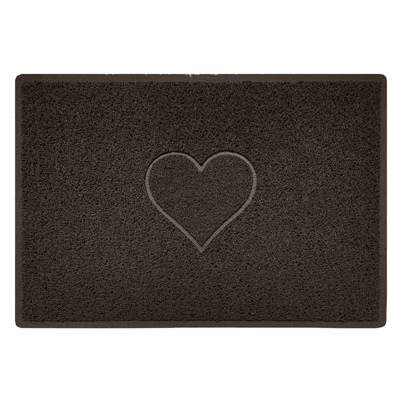 Non-Slip Indoor / Outdoor Doormat, 60cm W x 90cm L, Brown