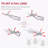 7' Artificial Pencil Christmas Tree