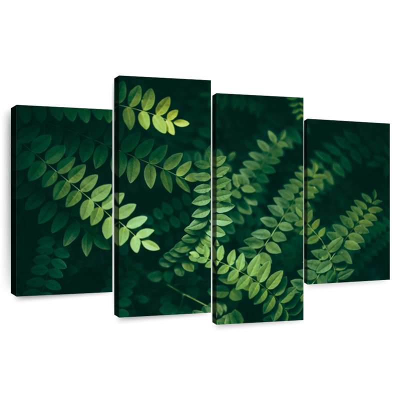 Harnek Acacia Tree Leaves, 48" H x 75" W