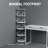 5-tier 360-degree Rotating Bookcase Tower-1882293601
