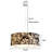 6-Light Black Pendant Light