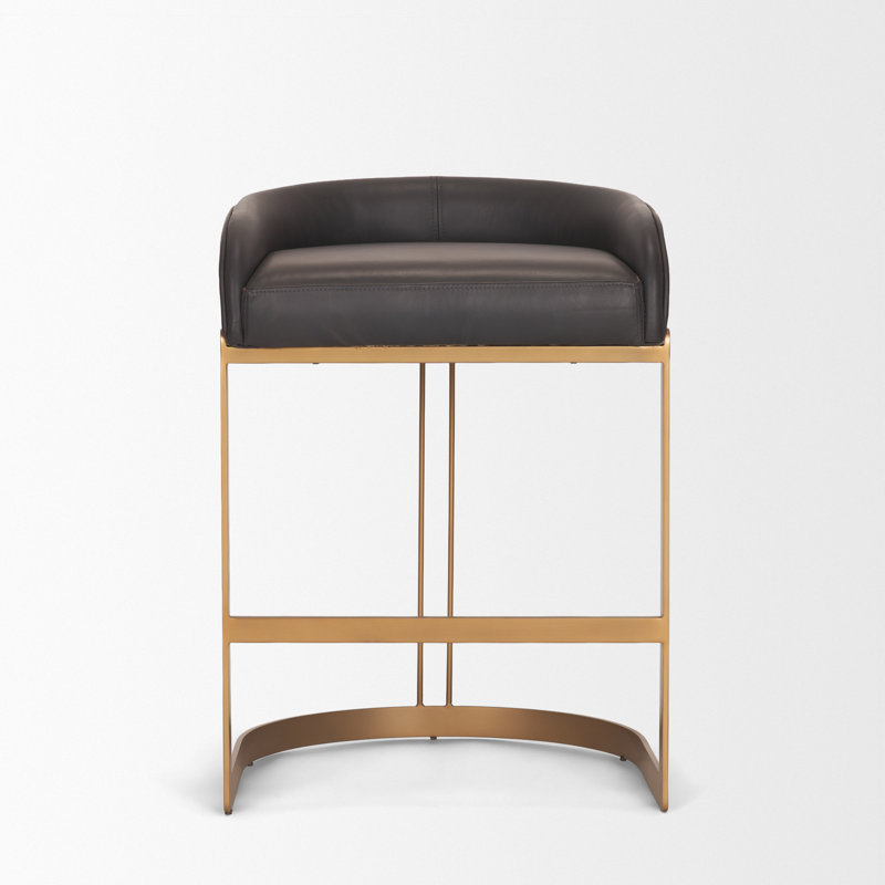 Hollyfield 29" Bar Stool, Brown, Counter Stool (25.75" Seat Height)
