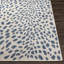 Tapis bleu marine / gris Hasson-887948422