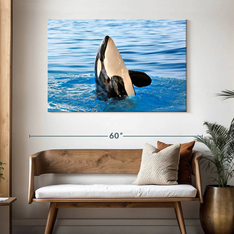 Brampt Orca Sighting, 32" H x 48" W