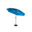 Parasol en aluminium à 3 niveaux pour piscine 10 pieds - bleu foncé, auvent et stable pour une utilisation extérieure sur le marché de la piscine 100% bleu-990436436