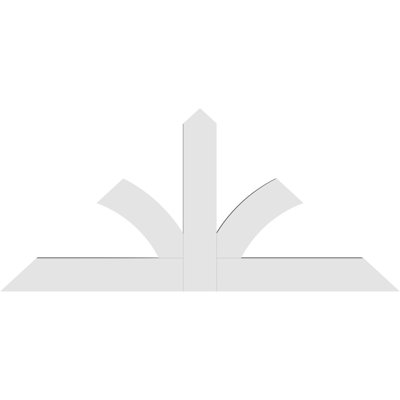 Support pour pignon en PVC de qualité architecturale Richland