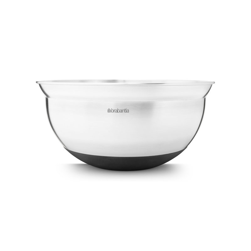 Bol à mélanger profilé en acier mat de 3,2 pintes (3 litres)