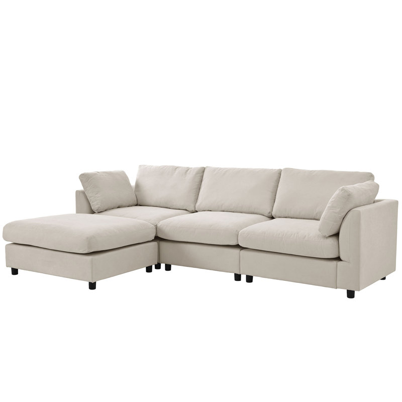 Canapé modulaire U_STYLE, Polyester beige