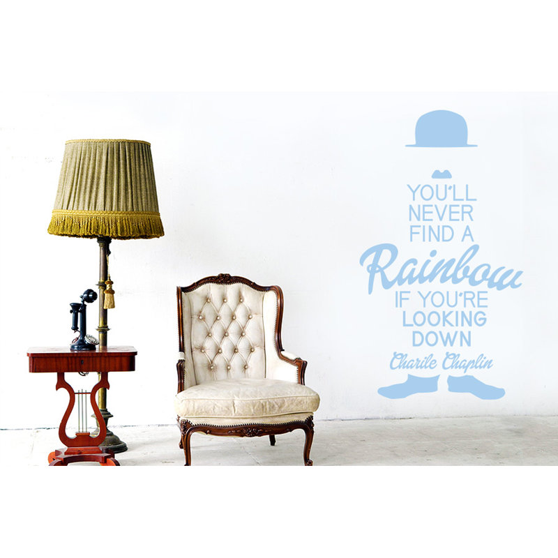 Non-Wall Damaging Wall Decal, Light Blue