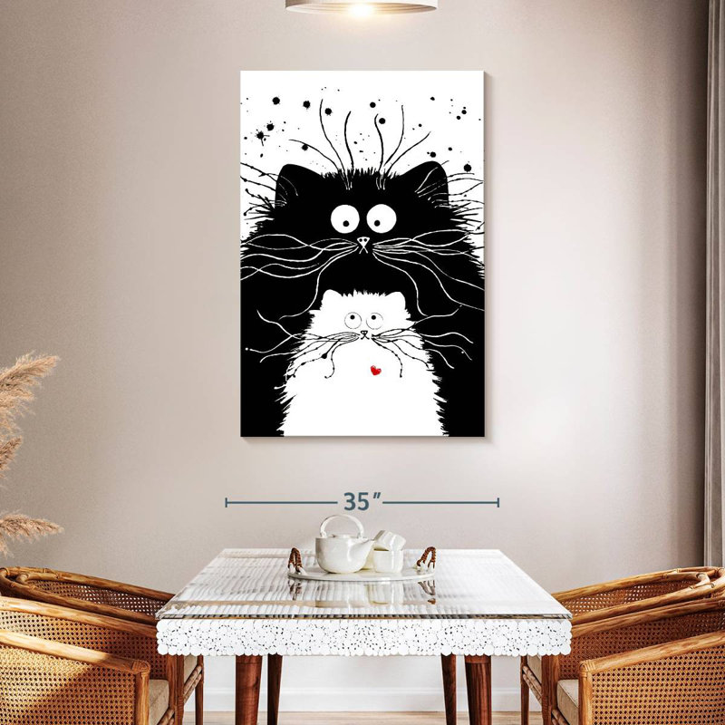 Brampt You're Purrfect, 48" H x 32" W
