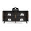 60,3 po avec 4 portes pour armoires de buffet, armoires de rangement pour peinture d'art