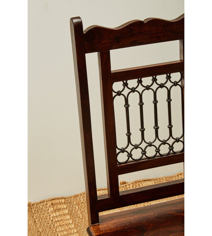 Side Chair in Brown