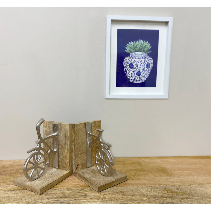 Wood Bookends