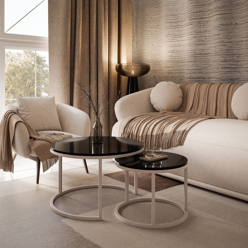 Adaliz Coffee Table, Black