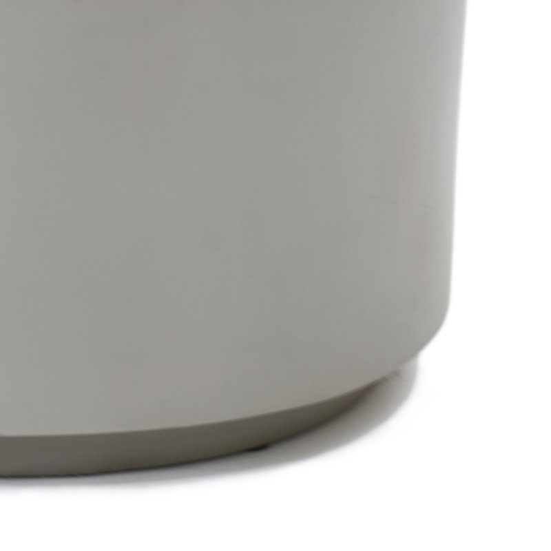 ROME Round Concrete Side Table 45 x 45 x 51.5 cm, Grey