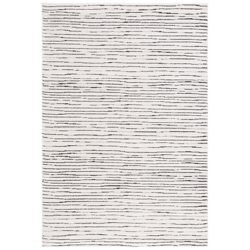 Simrita Performance Striped Rug, Rectangle 8' x 10'