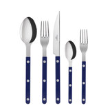 Bistrot Solid 5 - Piece Stainless Steel Flatware Set - Service for 1